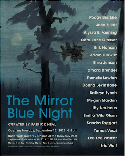 The Mirror Blue Night poster