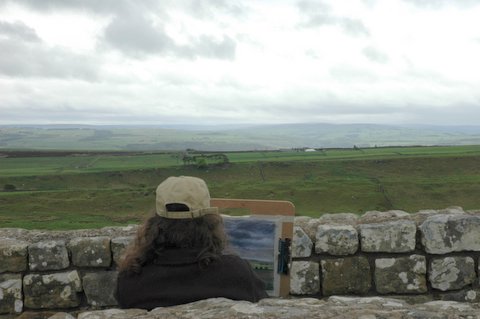 Tamama at Hadrians Wall